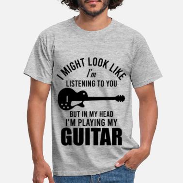 Gitarist gitarist - T-skjorte for menn
