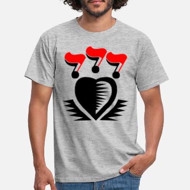 Action heart anti-fascist action - Men&#39;s T-Shirt