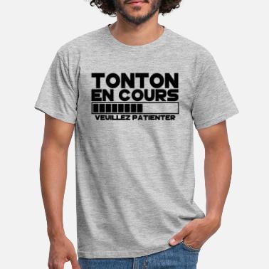 Annonce Grossesse TONTON(veuillez patienter) - T-shirt Homme