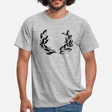 Laurier laurier laurier symbole de couronne de laurier - T-shirt Homme
