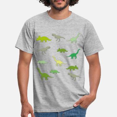 Pattern Dinosaurs Pattern - Men&#39;s T-Shirt