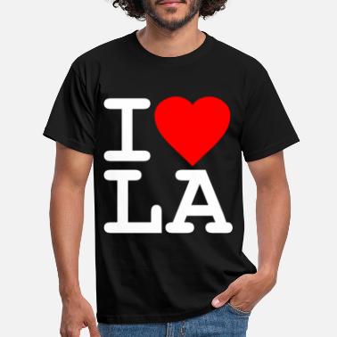 I Love La I Love LA Los Angeles - Koszulka męska