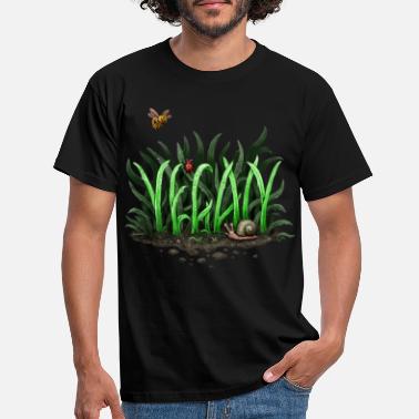 Vegan Grow Vegan - Männer T-Shirt