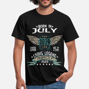 Okrągłe Urodziny Legendy urodzone w lipcu 2019 roku - Koszulka męska