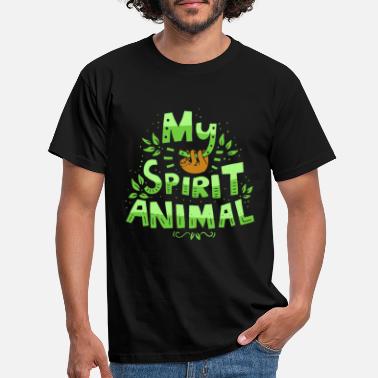 Laiskuus Henkeni Animal - Laiskuus laiskiainen laiskuus hitaasti - Miesten t-paita