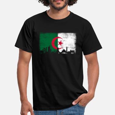 Battement DE CŒUR Algérie Drapeau Football Equipe Fan T-Shirt 