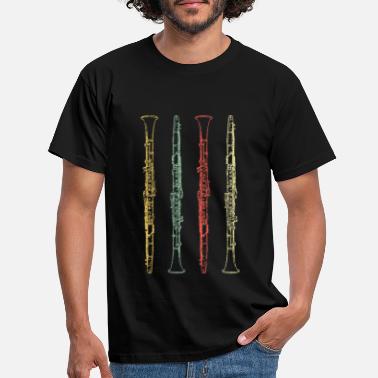 Vent Instrument à vent clarinette - T-shirt Homme