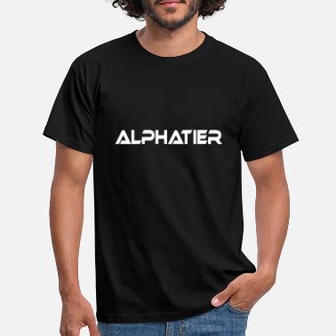 Alpha Animal Alpha alpha animal gift funny - Men&#39;s T-Shirt