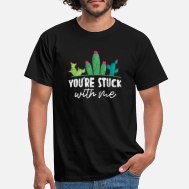 Torn kaktus - T-skjorte for menn