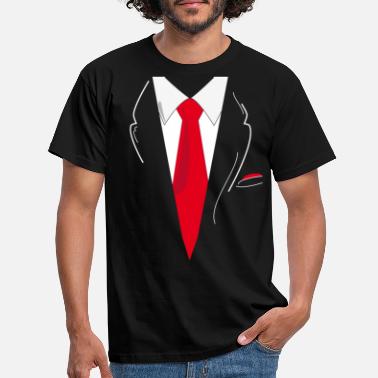 Corbata Traje y Corbata - Camiseta hombre