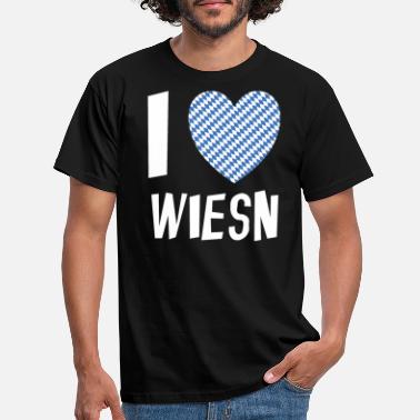 I Love Wiesn Projekt koszulki I Love Wiesn Oktoberfest - Koszulka męska