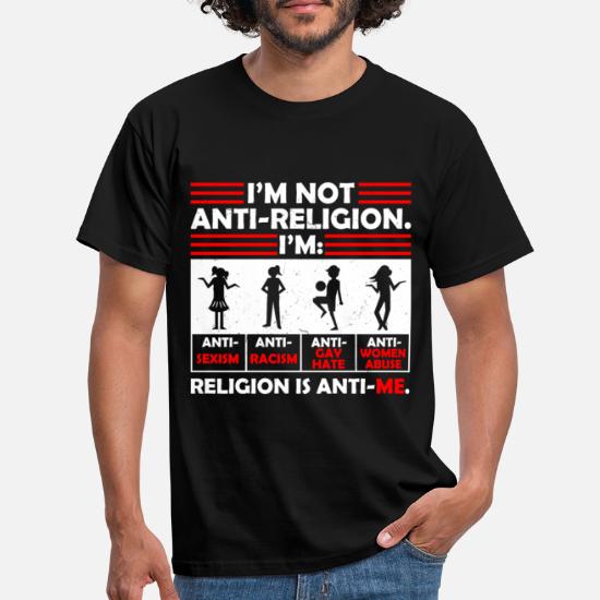 Drôle Nouveauté T-shirt homme tee tshirt-Athéisme