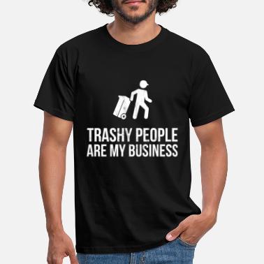 Sanitærarbeider Trash Collector Sanitation Worker Garbage Man - T-skjorte for menn