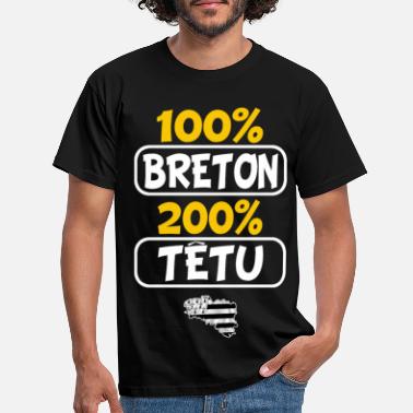 Bretagne Breton têtu - T-shirt Homme