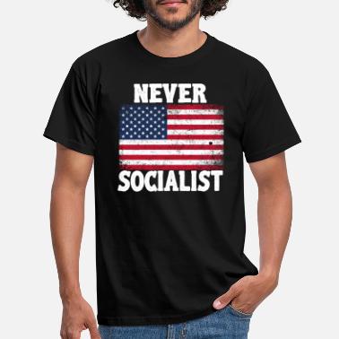 Socjalistyczna Koszula nigdy socjalistyczna - Koszulka męska