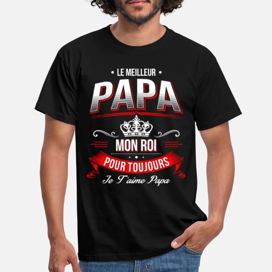 T-Shirt-meilleur papa du monde-Cool Shirt sort comme cadeau pour le père 