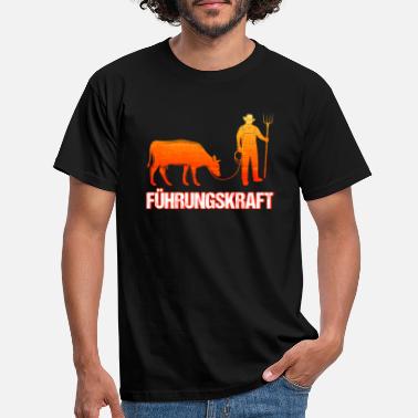 Kühe Führungskraft Landwirt Bauer Kuh Kühe Geschenk - Männer T-Shirt