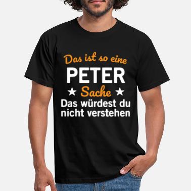 Name Peter - Männer T-Shirt