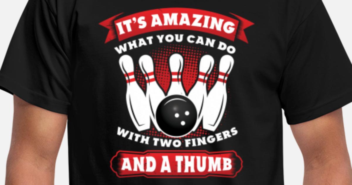 Bowling battito cardiaco camicia da bowling per gli uomini Maglietta 