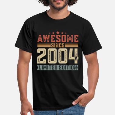 Volljährig Jahrgang 2004 Geburtstag Vintage Geschenk - Männer T-Shirt