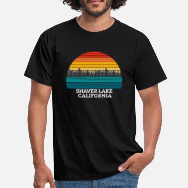 Shave Shaver lake California - T-skjorte for menn