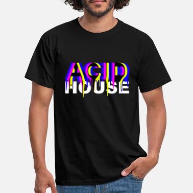 Tekno acid house tekno - Miesten t-paita