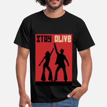 Propaganda BLI LIV propaganda - T-skjorte for menn