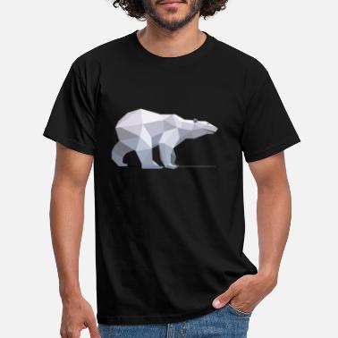 Polygon Eisbär-Polygone - Männer T-Shirt