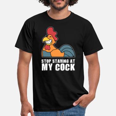 Rooster Rooster saying funny - Men&#39;s T-Shirt
