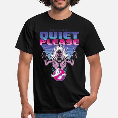 Ghostbusters Ruhe Bitte! Neon - Männer T-Shirt