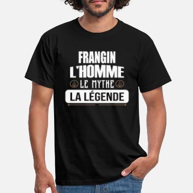 Frère Frangin L&#39;homme Le Mythe La Légende - Cadeau Frère - T-shirt Homme