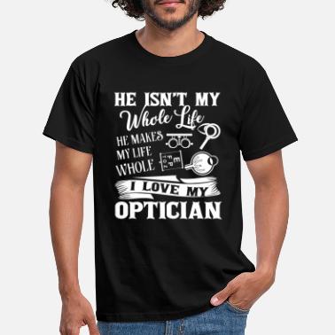 Keep Calm Je suis un opticien Homme à Manches Longues T Shirt Drôle Humour