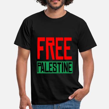 Freedom Palestine Free Freedom Free Gaza - Men&#39;s T-Shirt