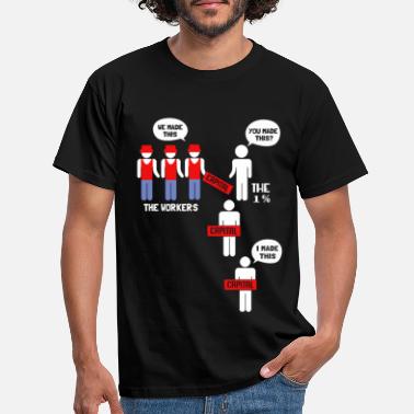 Capital Capitalism Capitalist Capital - Men&#39;s T-Shirt