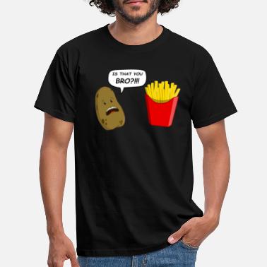 Grappige potato - Mannen T-shirt
