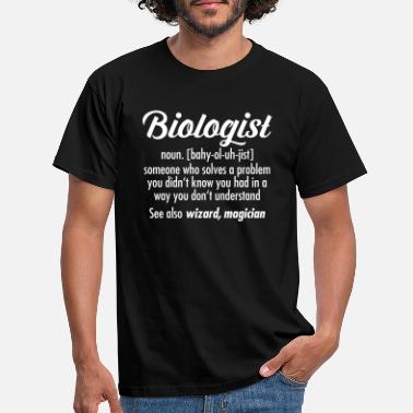 Definition Biologist - Definition - T-skjorte for menn