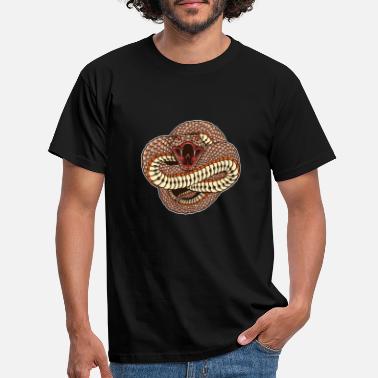 Snake Eyes Snake Snake Tattoo - T-skjorte for menn