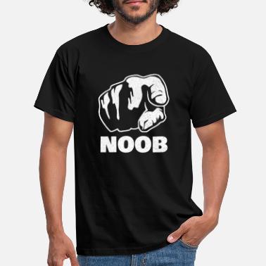 Noob noob - T-skjorte for menn