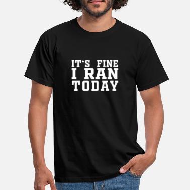 Slogan Slogan | Codziennie biegaj - Koszulka męska