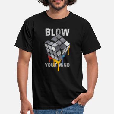 Couleur Rubik&#39;s Cube Couleur Fondant - T-shirt Homme