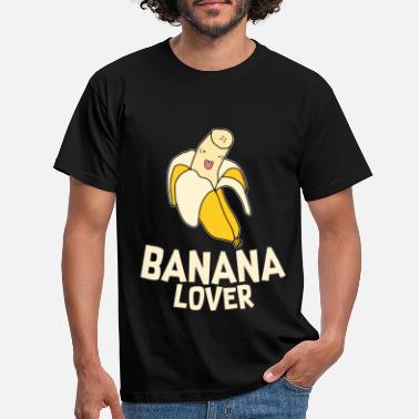 Banan Jag älskar bananer - T-shirt herr