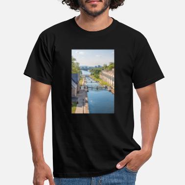 Rideau Canal Rideau Canal Rideau Écluses Ottawa Canada - T-shirt Homme