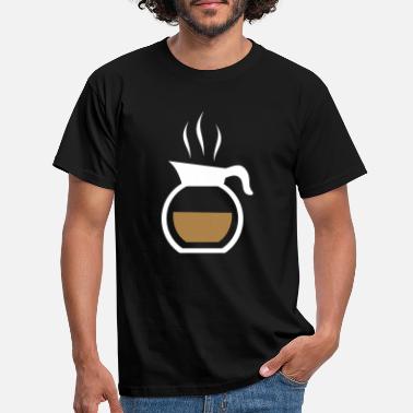 Espresso Koffie pot koffie gift - Mannen T-shirt