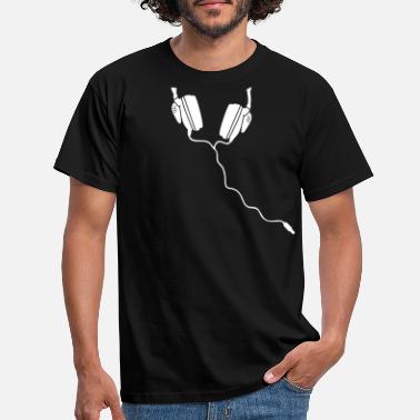 Słuchawki Słuchawki Słuchawki DJ - Koszulka męska