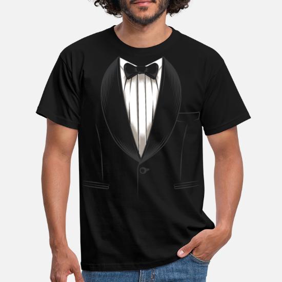 Graphiques T-Shirt Costume Cravate T-Shirts Drôle 3D T Shirt Smoking