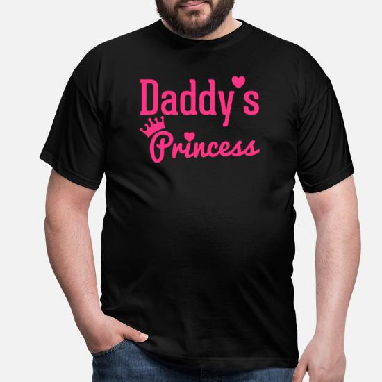 Daddy's Princess Adults Mens T Shirt 