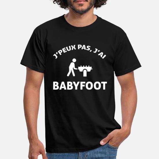 Je Peux Pas JAi Baby-Foot Cadeau De Joueur De Babyfoot T-Shirt 