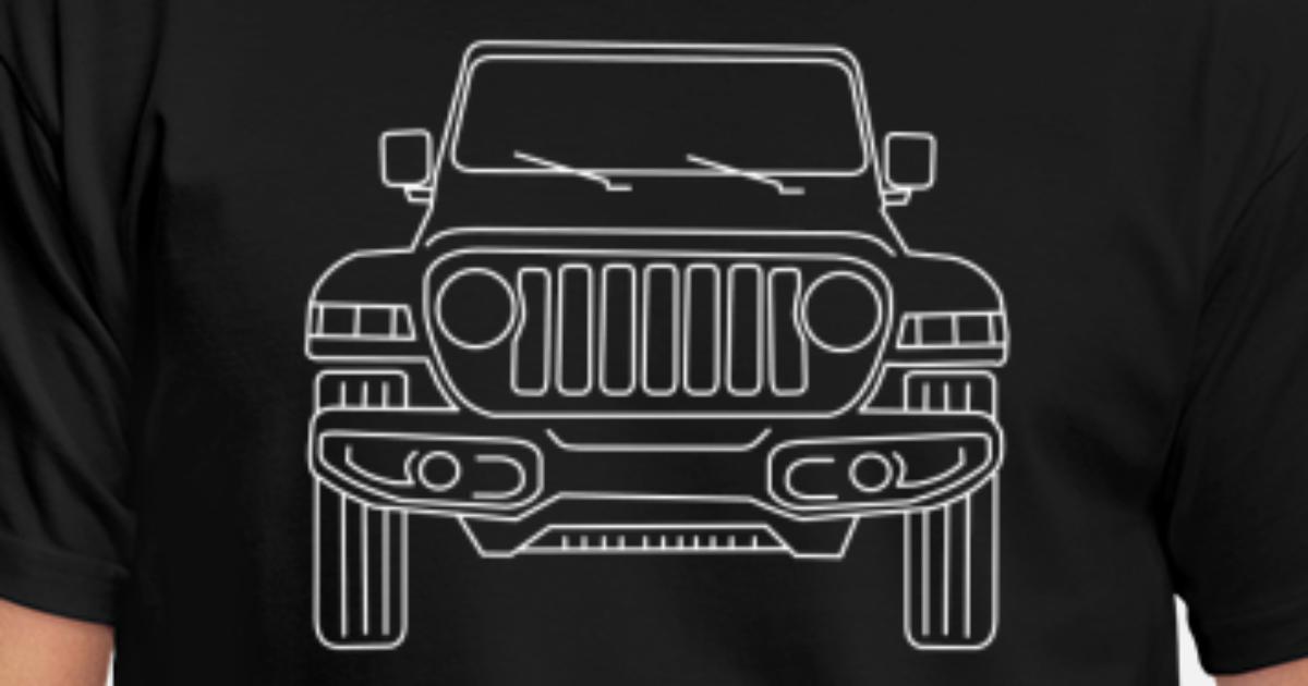 Jeep Wrangler' Men's T-Shirt | Spreadshirt