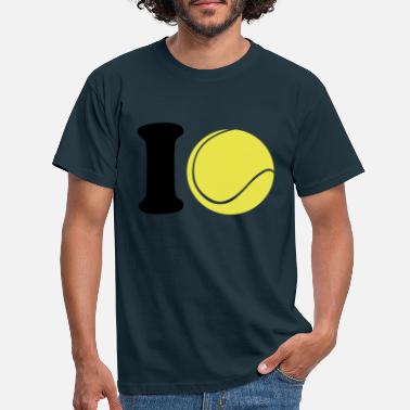 I Love Tennis I love Tennis - T-skjorte for menn