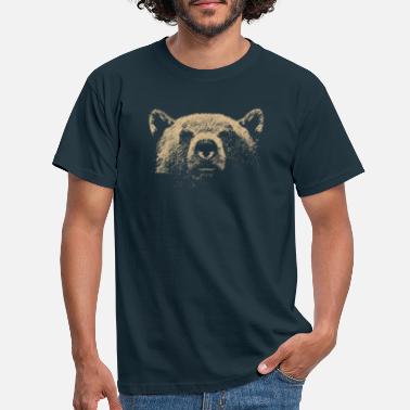 Karhu karhu ruskea karhu plantigrade eläin aiheuttaa eläin - Miesten t-paita